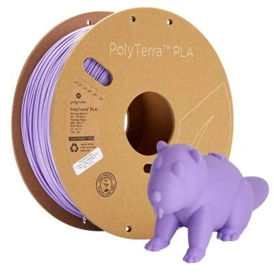 Image of Polymaker 70852 PolyTerra PLA Filament geringerer plasticgehalt 1.75mm 1000g Purple (matt) 1 pc(s)