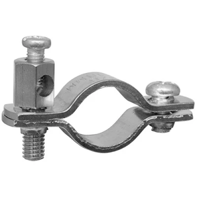 Image of PK POLL Kupferrohrschelle CU 3/8 Earthing Pipe clamp, Copper, 1 Stück Erdungsrohrschelle