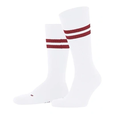 Image of Falke Unisex Sport Dynamic Tennis Mischung Sports socks, Size: 6 7.5, Weiß rot