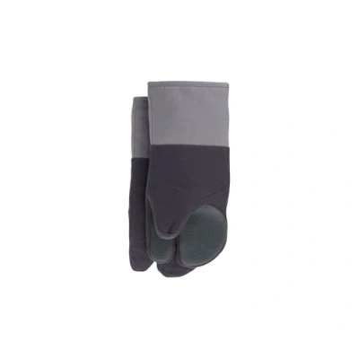 Image of Joseph Pinch Pair of Easy Grip Silicone Oven Gloves, Heat Resistant up to 250C, Comfortable Cuff, Machine Washable, Anthracite