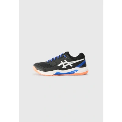 Image of Asics GEL Dedicate 8 Padel shoes, Men&#039;s, Size: 7.5, Black/white shoes