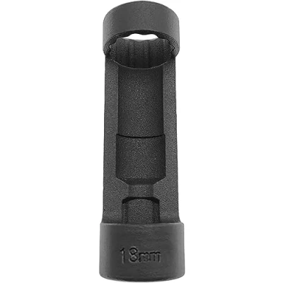 Image of ZKTOOL 18MM Suspension Strut Socket Tool (18mm/12PT) VM #:3353, 1/2&quot; DR. x 18mm, 12PT
