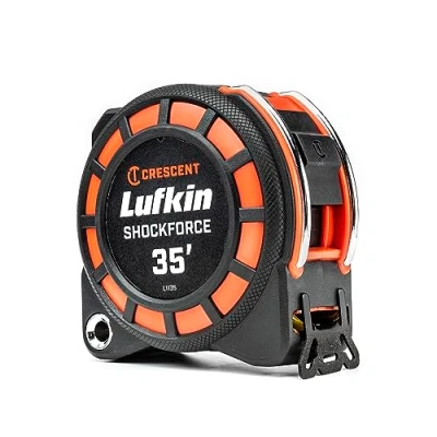 Image of Lufkin 1 3/16&quot; x 35&#039; Shockforce™ G1 Dual Sided Tape Measure L1135