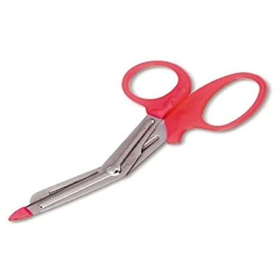 Image of NCD Medical Hot Pink Handle 5 1/2 Inch Utility Scissor