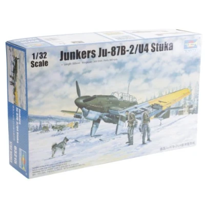 Image of Trumpeter TRU03215 Ju, Ju 87b 2/u4, Junkers Model Kit, Various, Small