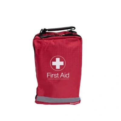 Image of Crest Medical Blue Dot Motorist First Aid Kit Packed in Series Bag Red