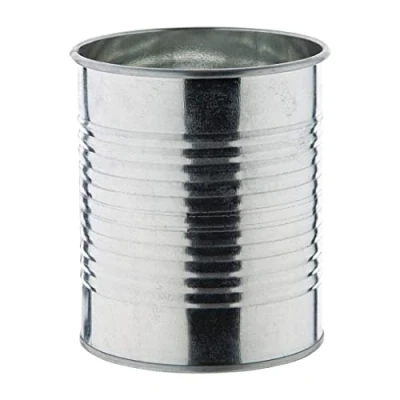 Image of Olympia Tin Can Serving Cup 90 X 110mm Restaurant Grey for Better Experience