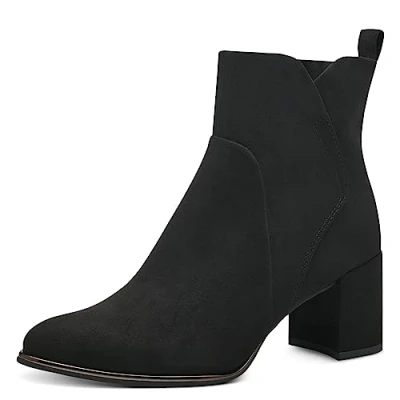 Image of MARCO TOZZI Women&#039;s 2 25095 41 Boot Heel, Black, 3.5