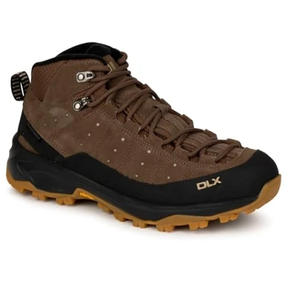 Image of DLX Womens Winter Walking Boots with Suede Upper &amp; Vibram Arctic Grip Sole Nieva