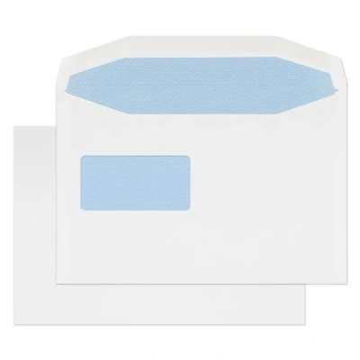 Image of Purely Everyday Mailer Gummed Reverse Window White C5+ 162X238 100GSM Box of 500