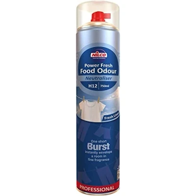 Image of Nilco Super Power Fresh SVTN750FL H12 Food Odour Neutraliser Linen 750ml