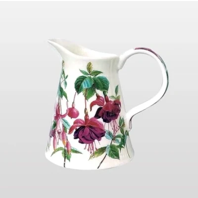 Image of fine Bone China Pitcher/jug 18cm Fuchsia