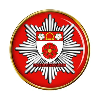 Image of Northamptonshire Fire and Rescue Service Pin Badge