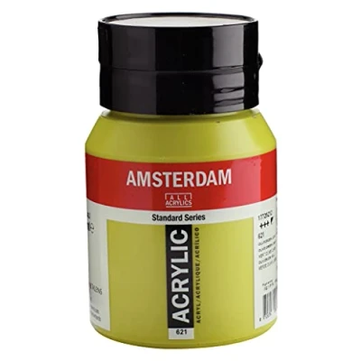 Image of Amsterdam Standard Series Acrylic Jar 500 ml Olive Green Light 621 (17726212)