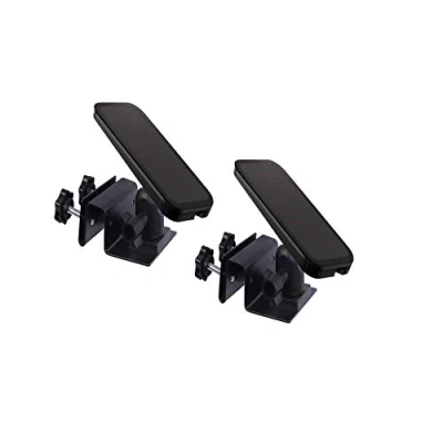 Image of HOLACA Gutter Mount compatible with for Arlo Pro Solar Panel Versions,Arlo Ultra 2 3 4 Panel, Reolink Argus Pro, (Black)