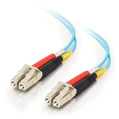 Image of C2G 10m Fibre/Fiber Optic Cable for 10Gb Base SR and 10GBase LRM LC/LC LSZH Duplex Multimode 50/125 Fibre
