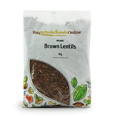 Image of Organic Brown Lentils 1kg (BWFO)