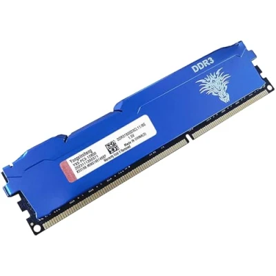 Image of DDR3 8GB Desktop RAM 1600MHz PC3 12800 UDIMM Non ECC Unbuffered 1.5V 2Rx8 Dual Rank 240 Pin CL11 PC Computer Memory Upgrade Module (Blue)