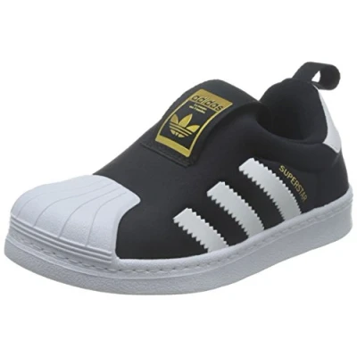 Image of adidas Superstar 360 C, Unisex Kid&#039;s Fitness Shoes, Black Negbás Ftw Bla Dormet 000, 12.5k UK (31 EU)