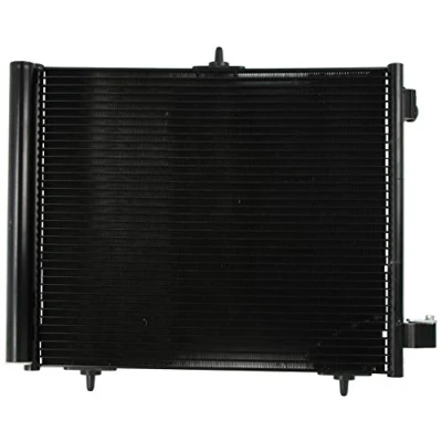 Image of 3640050, 6455AL, 6455C2, 6455CZ, 6455EL Condenser NISSENS 94595 with dryer Aluminium 460mm R1234yf CITROËN: DS3 Hatchback, C3 II, III