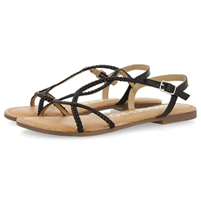 Image of GIOSEPPO Women&#039;s Nioaque Sandal, Black, 4.5 UK