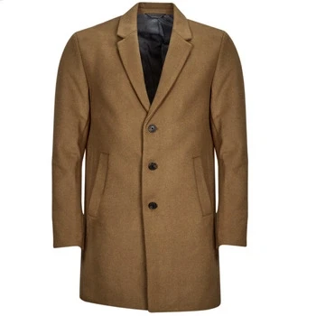 Image of Bestseller A/S Men&#039;s Jjemorrison Wool Coat Sn, Khaki, S