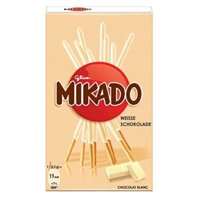 Image of Mikado White Chocolate Sticks 75gr