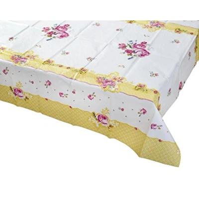 Image of Talking Tables Pretty Floral Paper Table Cover For Afternoon Tea Party Vintage Tablecloth Truly Scrumptious Range Great Birthday Party, Baby Shower, Wedding And Anniversary