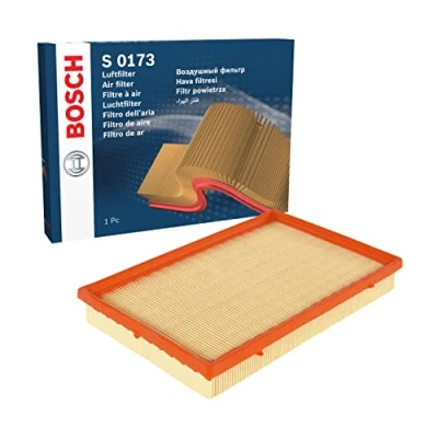 Image of 030129620F Air Filter BOSCH F 026 400 173 37mm 188,5mm 278,5mm Insert VOLKSWAGEN: Fox Hatchback