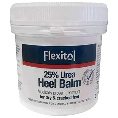 Image of Flexitol Rescue Heel Balm for Dry and Cracked Feet, Intense Moisturisation, Suitable Diabetics 485 g