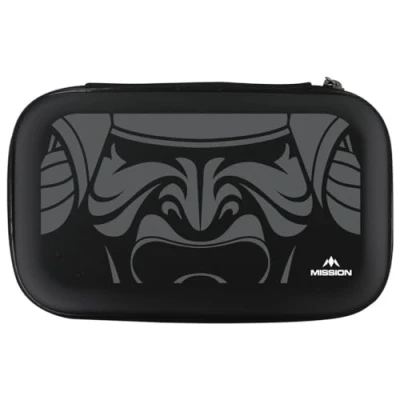 Image of Mission Darts EVA Dart Case Available in Ronin &amp; Samurai Grey Style (Samurai Grey)