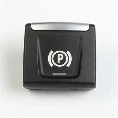 Image of Electronic Brake Button Compatible With BMW X1 F48 F49 X2 F39 1 2 Series F52 F45 F46 2016 2021 2019 2020 Car Accessories Handbrake Parking P Switch Cover
