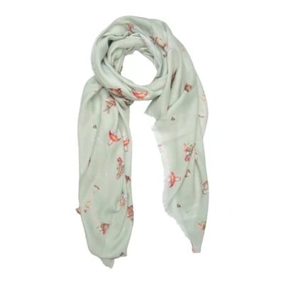 Image of Wrendale Designs &#039;Garden Friends&#039; Garden Animal Scarf