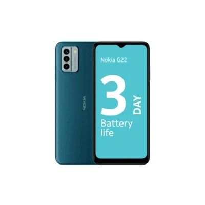 Image of Nokia G22 6.52 HD+ Smartphone, Android 12, 4GB/128GB Storage, 50MP AI camera, 3 Day Battery, QuickFix repairability, 2 years OS upgrades, security updates, year warranty, Dual SIM Blue
