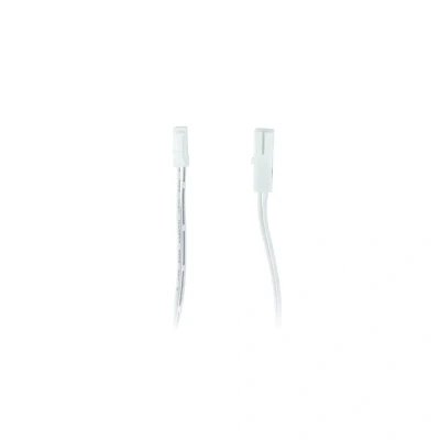 Image of 24V 2M Driver Extension Lead Male/Female 2 Pin White Integral LED