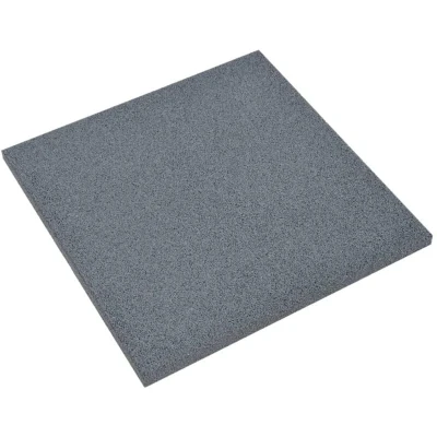 Image of vidaXL Fall Protection Tiles 24 pcs Rubber 50x50x3 cm Grey