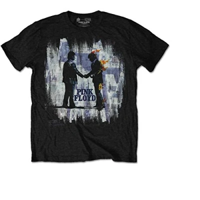 Image of Rockoff Trade Men&#039;s Pink Floyd WYWH Painting T Shirt, Black, Small