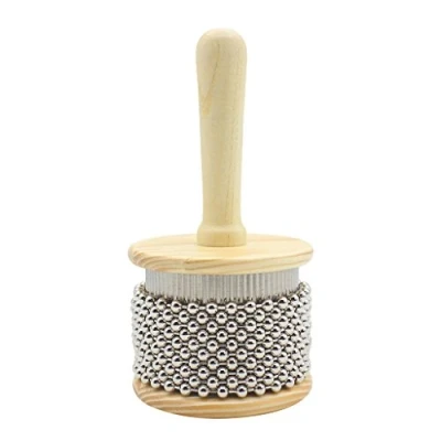 Image of Pop Wooden Cabasa Shaker Small Hand Percussion Instrument Medium Size M