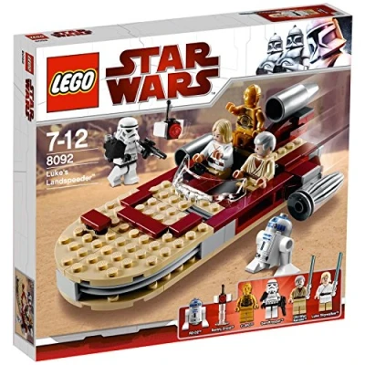 Image of LEGO Star Wars 8092: Luke&#039;s Landspeeder