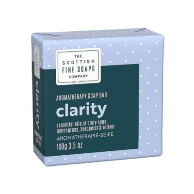 Image of Scottish Fine Soaps Aromatherapy Clarity 100g Wrapped