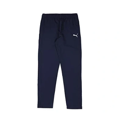Image of PUMA Kid&#039;s teamRISE Sideline Pants Jr Football, Peacoat White, 128