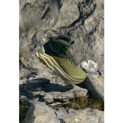Image of ALTRA Olympus 6 Hike Mid GTX Men&#039;s Hiking Shoe, Dusty olive, 11 UK