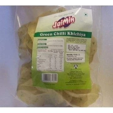 Image of Jaimin Green chilli khichiya 200g (pack of 2)