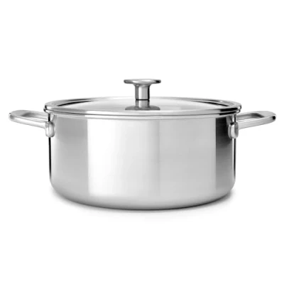 Image of KitchenAid Cooking Pot Multi Ply Stainless Steel ø 20 cm / 3.1 Liter