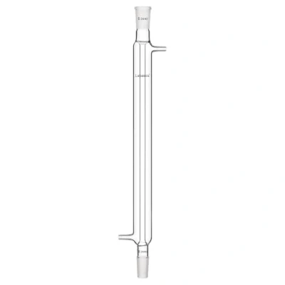 Image of Labasics Borosilicate Glass Liebig Condenser with 24/40 Joint 400mm Jacket Length Lab
