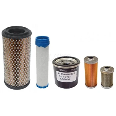Image of Filter Service Kit for Takeuchi TB108, TB016 &amp; TB014 Mini DiggersExcavators