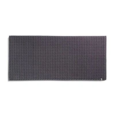 Image of möve Piquée bath mat 60 x 130 cm made of 100% cotton, graphite