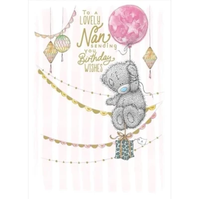 Image of Me to You Tatty Teddy Cute Birthday Card For Special Nan Official Collection