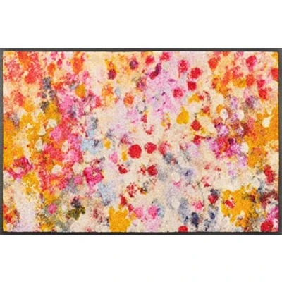 Image of wash+dry Doormat Wild Summer 50 x 75 cm Colourful Washable for Indoor and Outdoor Use