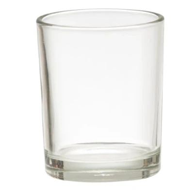 Image of Clear Glass Votive Candle Holder Yankee